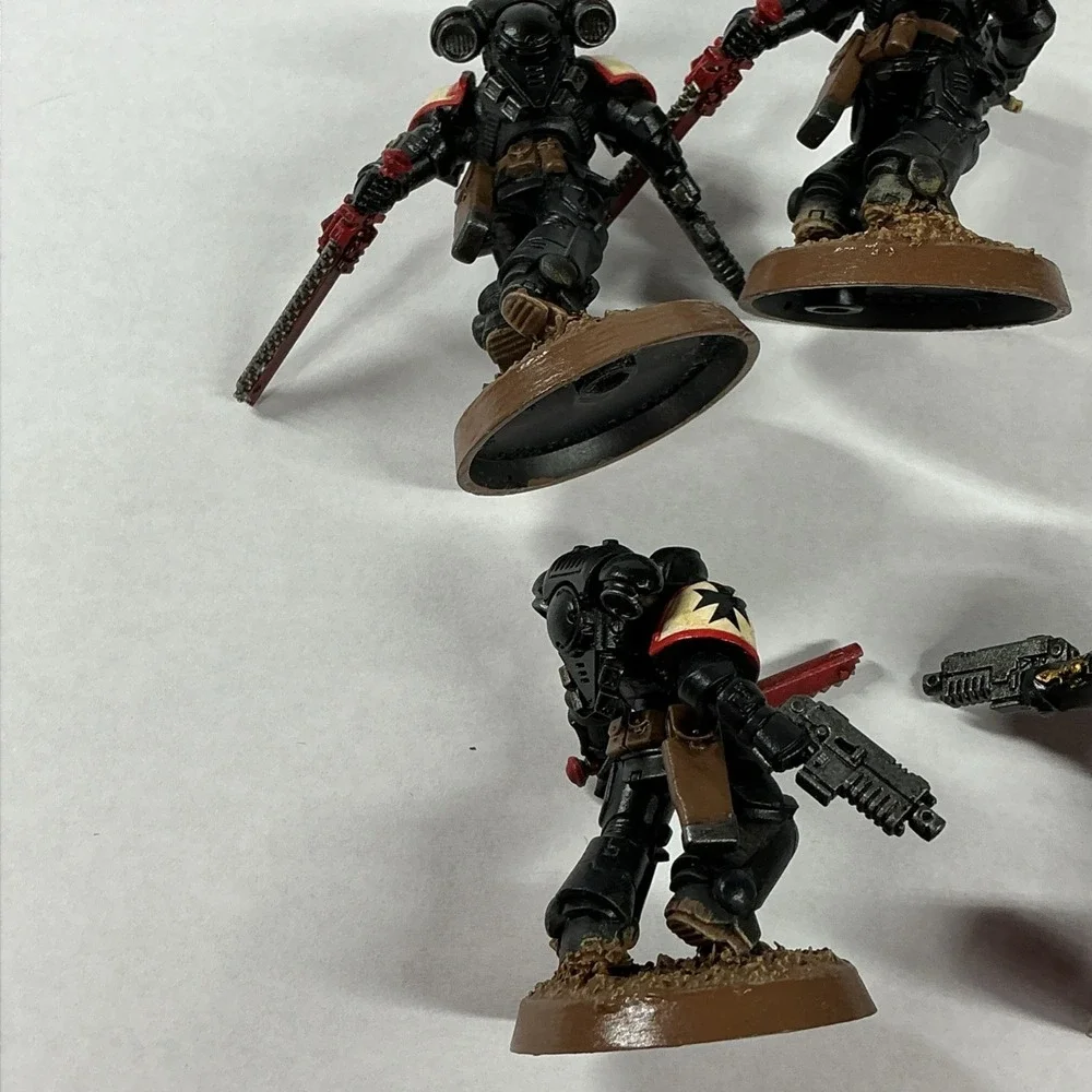 Warhammer 40k Assault Interccessors Space Marine‎ Black Templar Primaris Painted